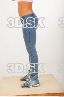 Leg blue jeans of Oxana  0003